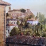 Montekatini in green 60 x 94 cm 2025