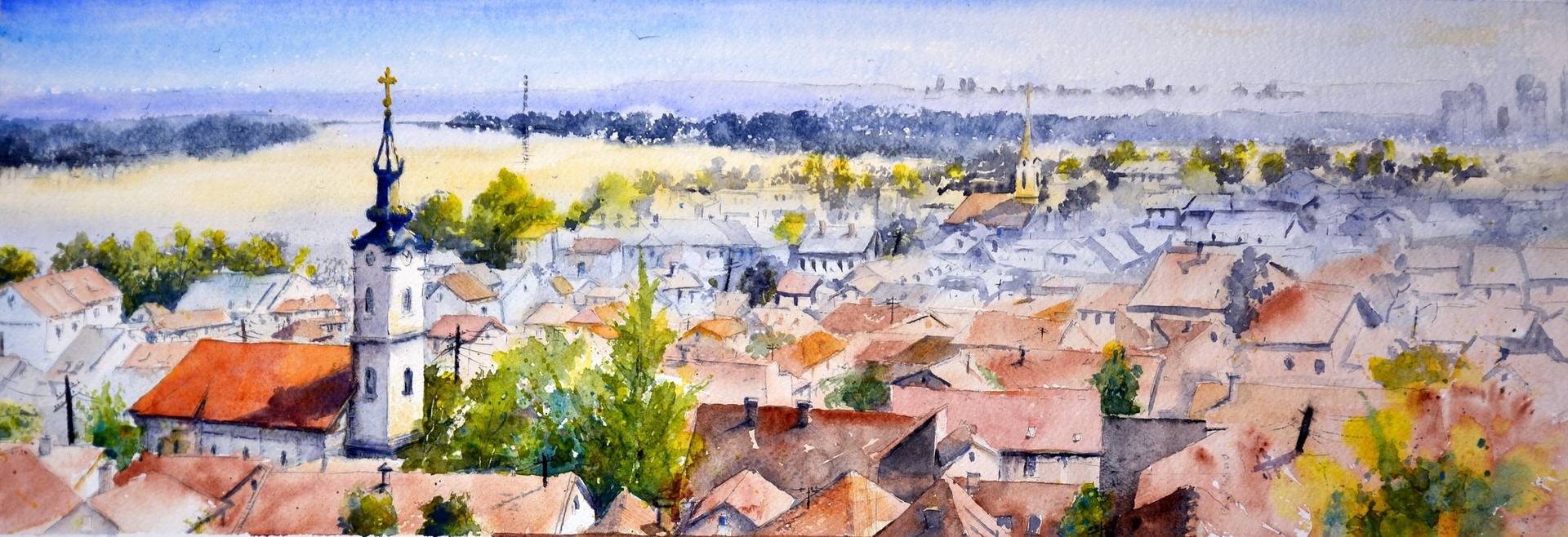 Panorama Zemun i Beograd 2019